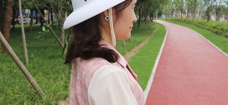 塑料头盔考克礼帽夏季防雨防水安全帽越南帽子男士登山帽子邮差帽
