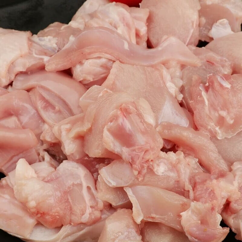 3斤兔肉新鲜块农家散养草兔现杀兔肉切块冷冻真空2斤 涪陵榨菜一包