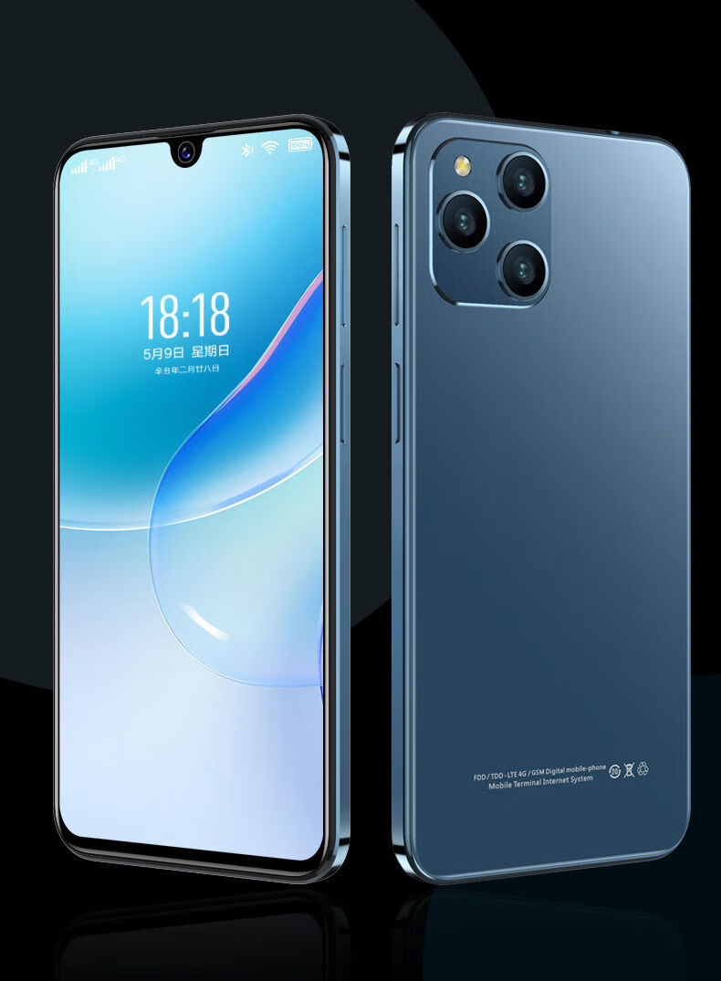 官方自営适用糖果s13水滴屏128g智能手机通4g百元便宜货游戏学生备用