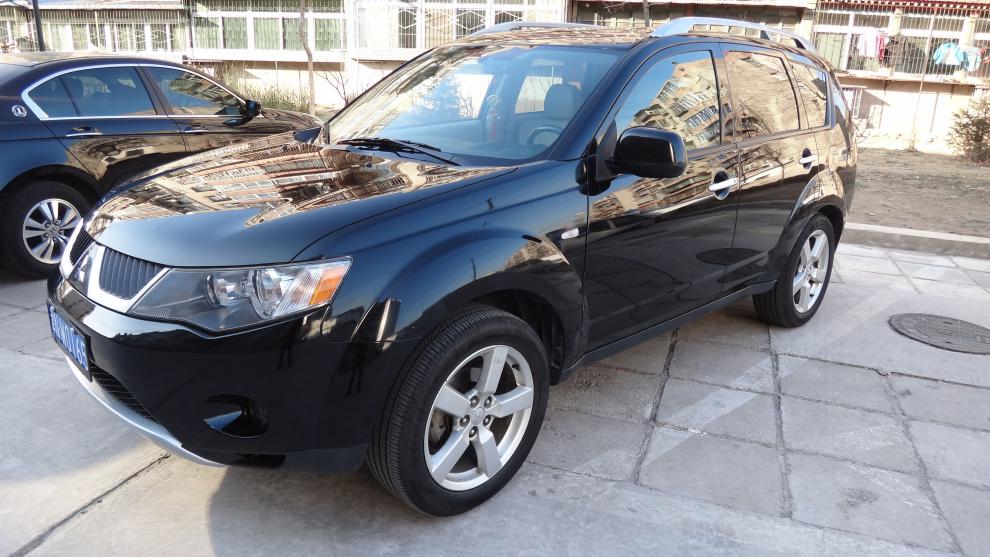 适用于0709款三菱欧蓝德ex大灯灯罩08款欧蓝德大灯透明灯罩外壳精品高