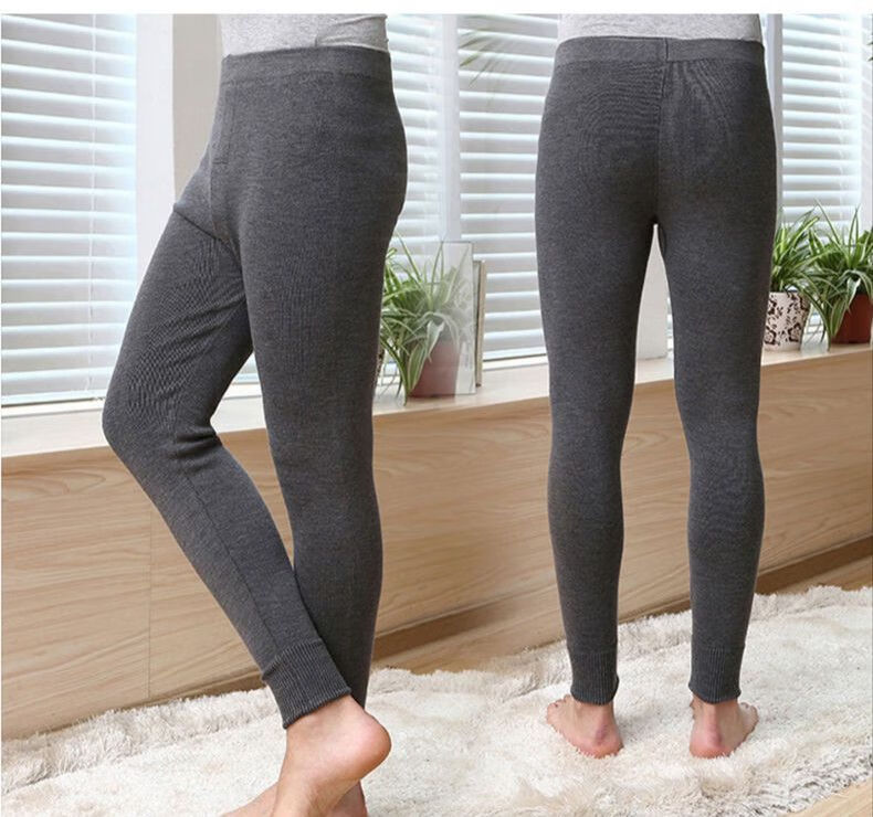 毛裤男冬季秋裤男冬季保暖裤男士加绒加厚棉毛裤打底裤内裤棉裤男绒裤