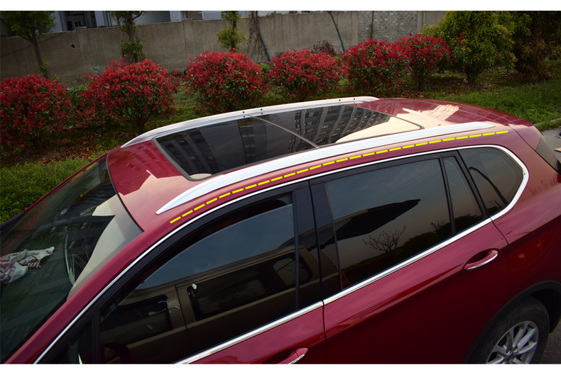 专用于别克昂科威车顶行李架昂科威铝合金横杆行李架壳免打孔改装1419