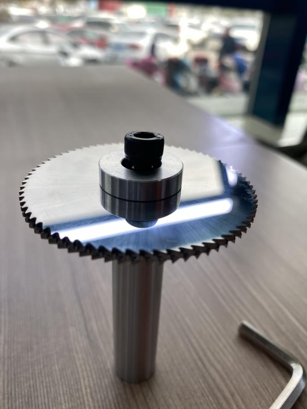 定制锯片铣刀杆合金锯片夹持刀杆侧卧铣锯片连接杆cnc锯片链接杆 内孔