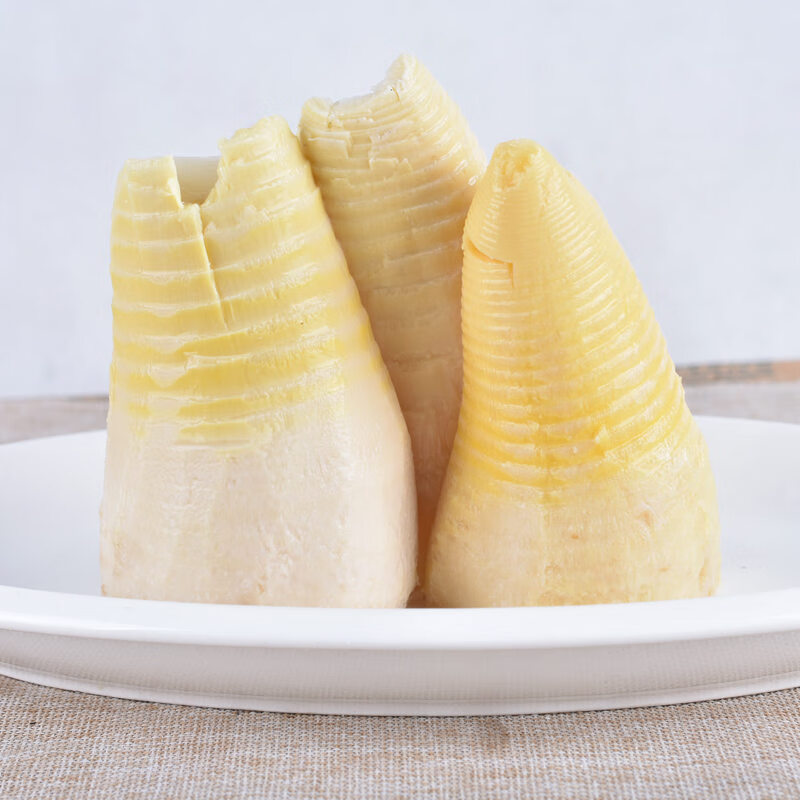 新鲜农家自制水煮冬笋尖炒肉清水袋装冬笋竹笋2400g 2400g*2