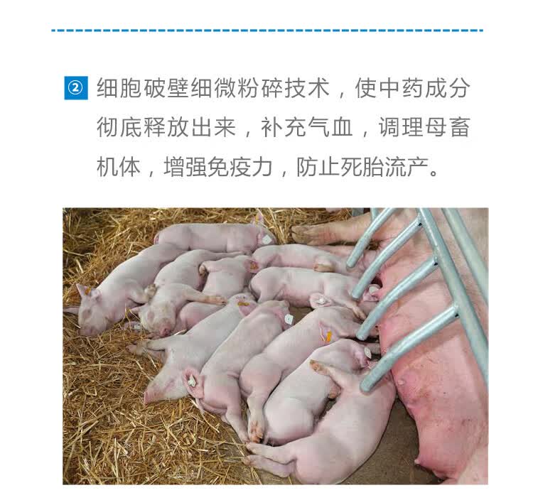 母猪专用药兽用牛羊母猪宝催奶仔猪康产后发情防泪斑 母畜宝(1000g)