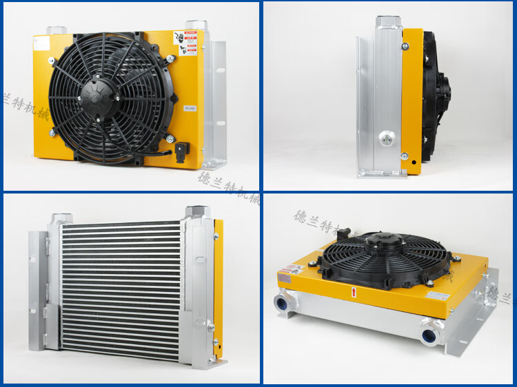 定制液压风冷却器ah1012tca风冷式油散热器冷却器随车吊改装油箱散热