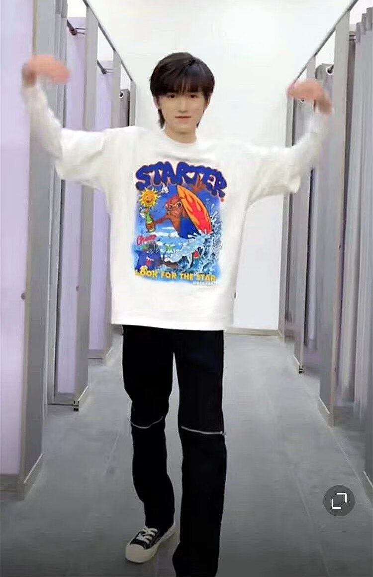 【jd优选】韩·都·衣舍裤子时代少年团宋亚轩同款纯黑色男女直筒简约