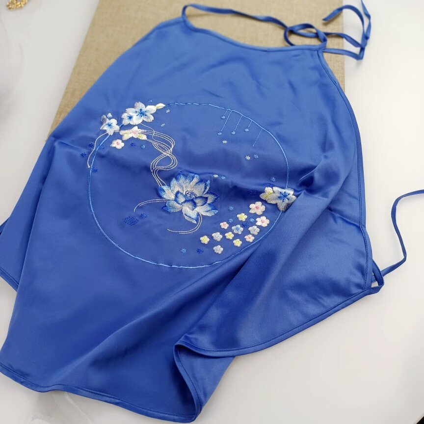 肚兜成人苏绣刺绣成品真丝刺绣女成人肚兜复古中国风内衣丝绸女士吊带