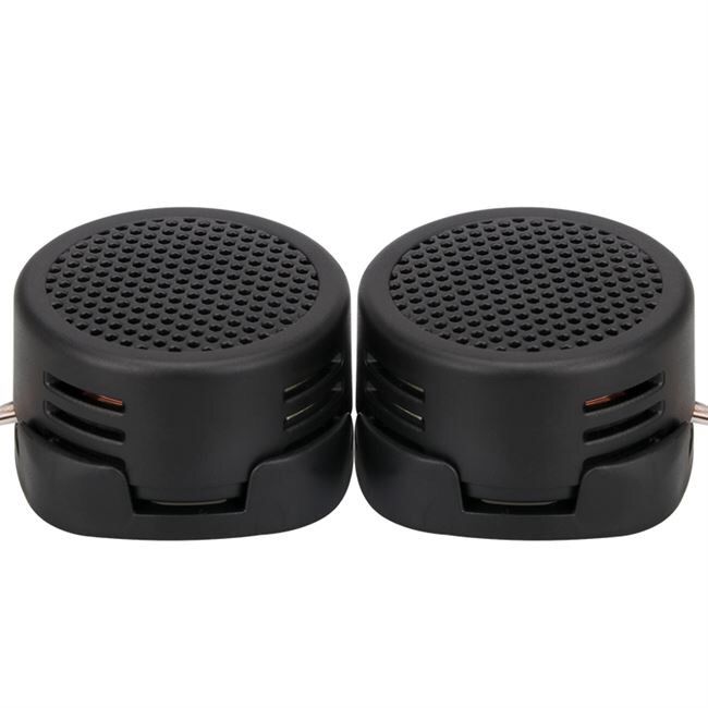 炮广场音响功放板专用小高音喇叭 高音喇叭头【黑色】一对价【图片