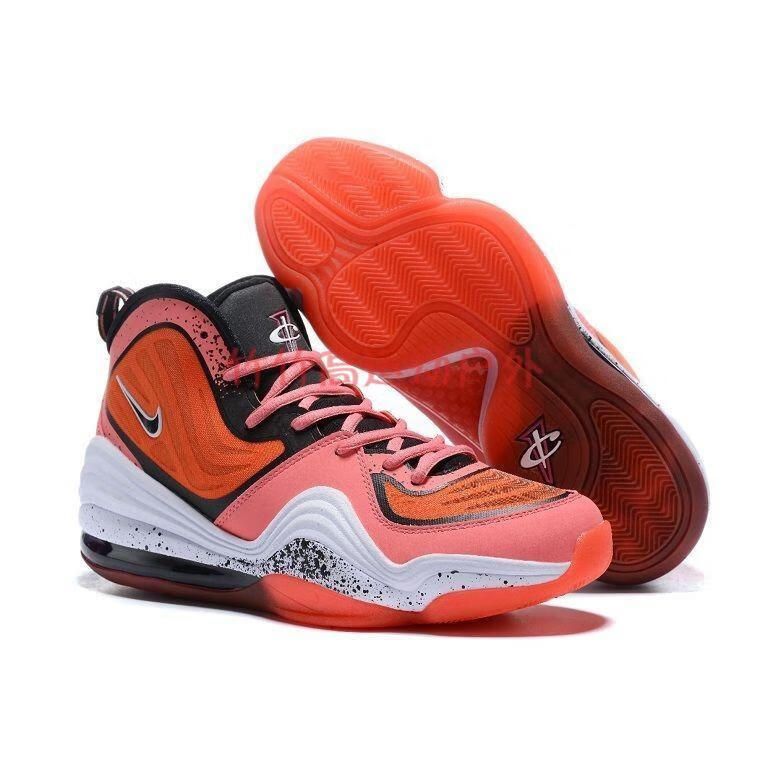 哈达威5代篮球鞋penny5实战气垫防滑耐磨减震运动鞋黑灰42