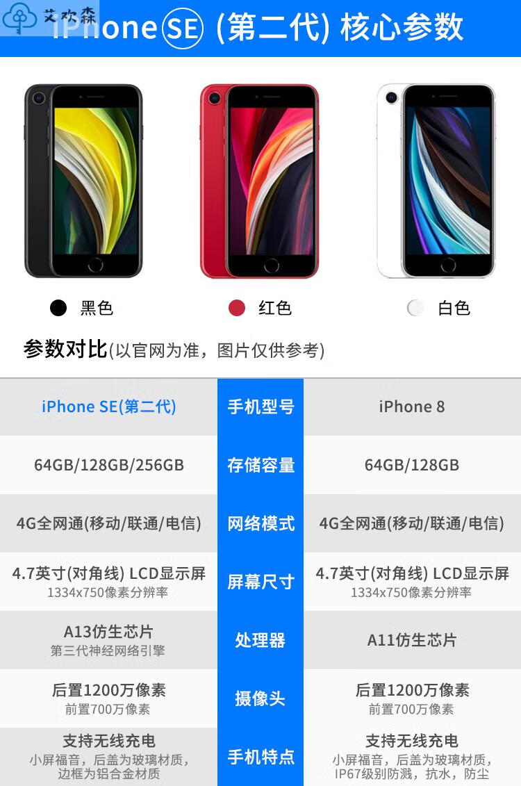 apple/苹果 iphone se 苹果se2国行美版有锁无锁se第二代二手手机