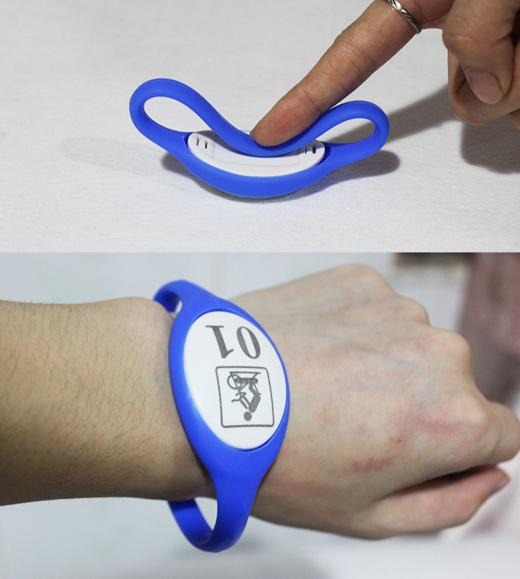 桑拿手牌号码牌浴室感应锁手牌桑拿数字号码牌文茂 粉红色 (不带芯片)