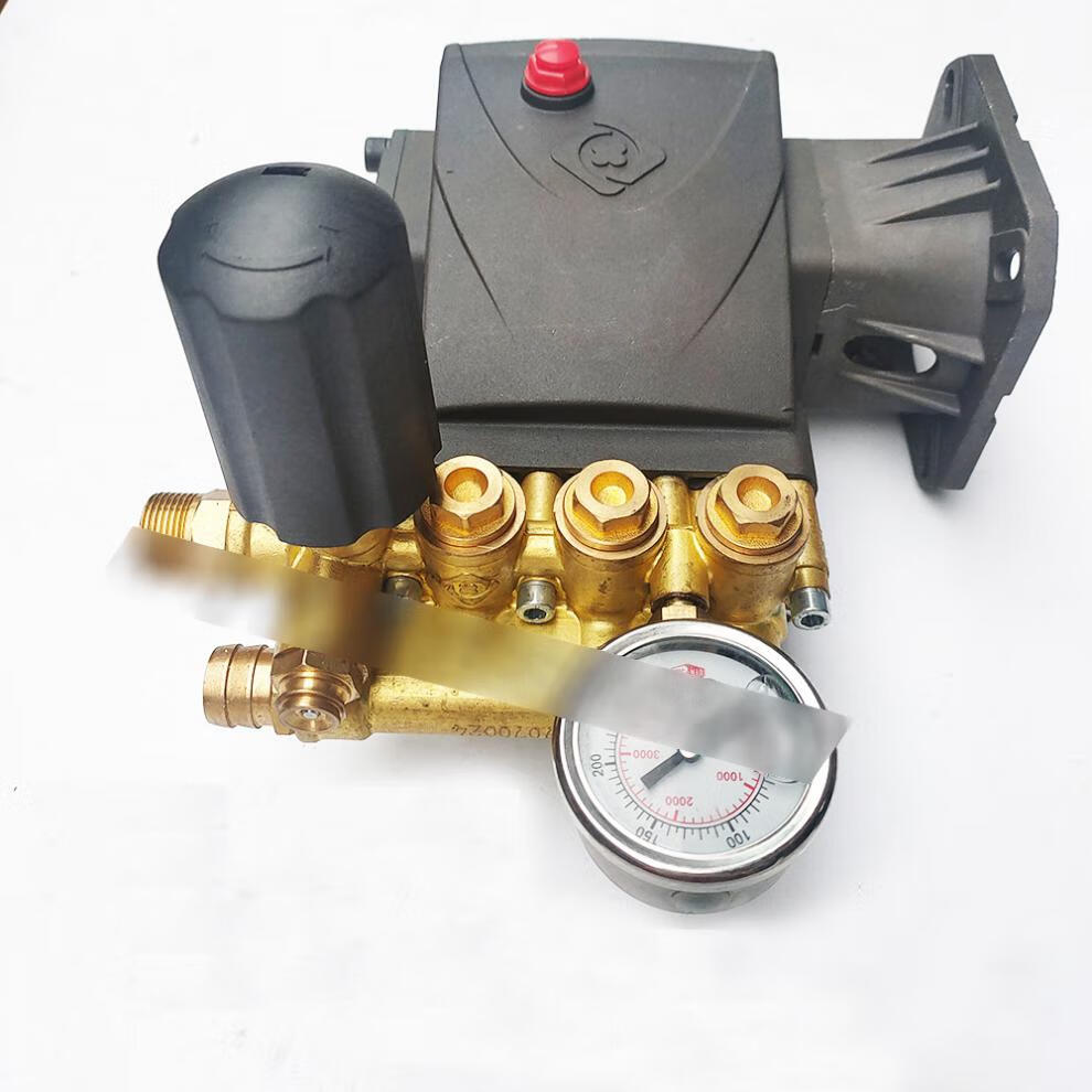 适用于绿霸lt-17mb 16mb 26ma洗车机泵头清洗机铜机头配件高压水枪