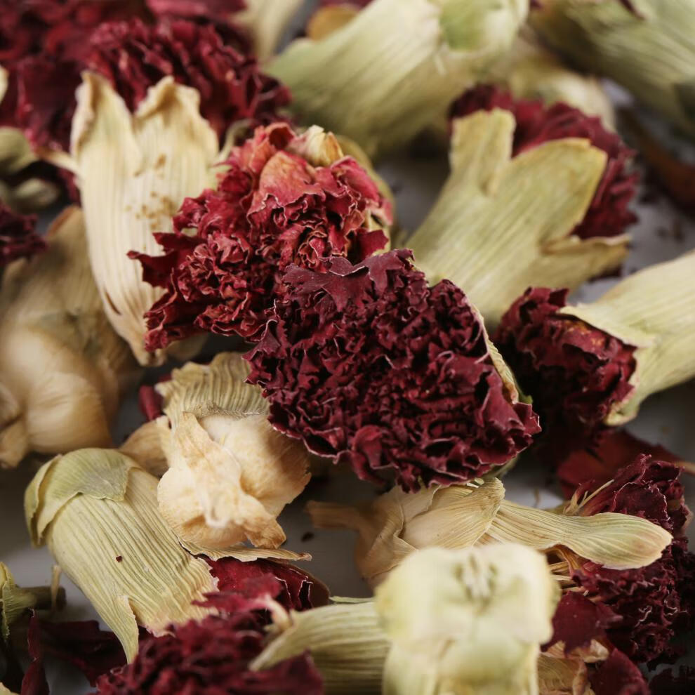 康乃馨茶花茶云南康仙花干花泡水泡茶花草茶叶500g