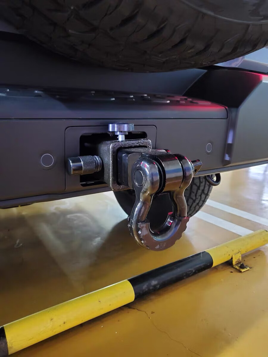 luyea路野坦克300拖车钩越野车通用方口拖车臂钩子汽车改装专用 a款