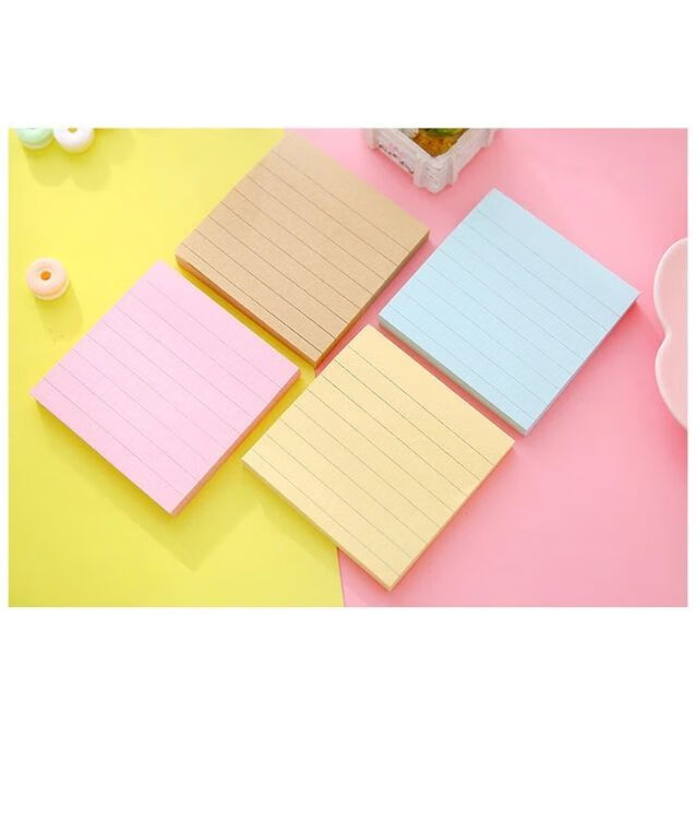 f便利贴创意便签纸便条小本子n次贴学生标记文具粘性强便贴纸君诚 1本