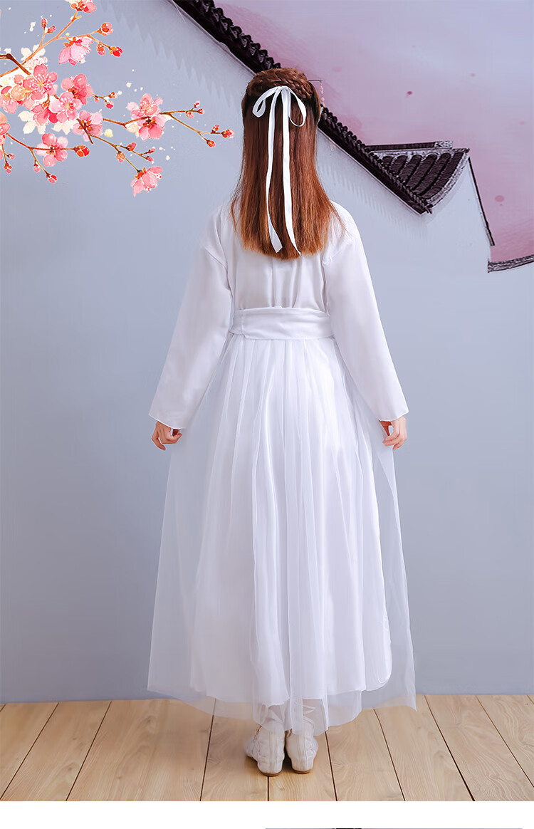 古筝服装成人演奏表演出服古典舞女飘逸仙女风汉服古装束腰超仙舞蹈