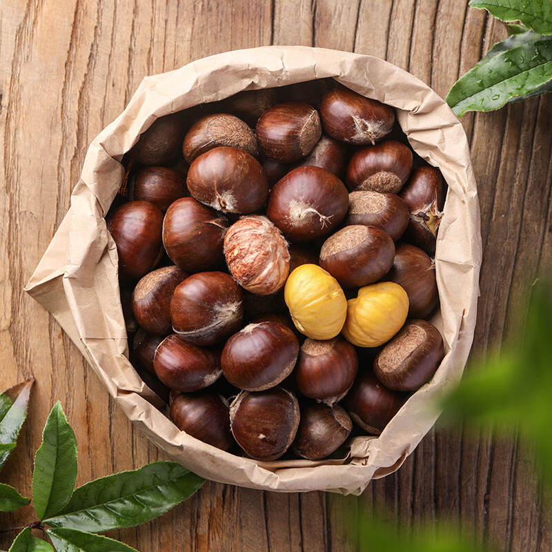 2020迁西生板栗 正宗燕山板栗3斤5斤油栗毛栗子新鲜