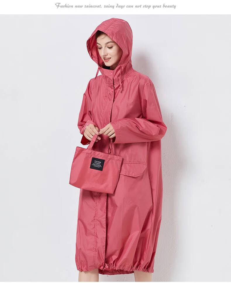 骑行雨衣中长款时尚中长款全身雨衣成人男女户外骑行走路薄便携透气
