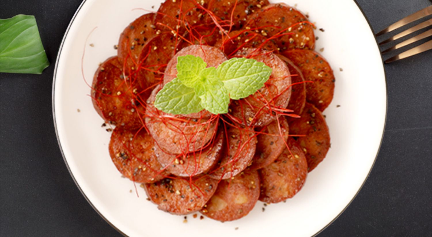 老闫家齐善素食佛家纯素红肠火腿肠素肉人造肉豆制品香肠大善红肠3包