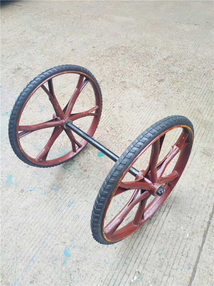 斗车轮胎 26实心胎死胎手推车工地斗车轮子家用板车环卫车轮胎车轱辘