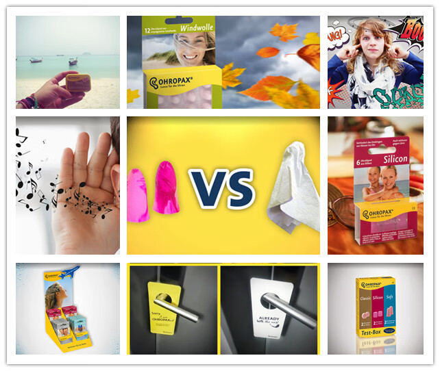 轻之叟德国耳塞隔音ohropax蜡丸耳塞防噪音睡眠睡觉不涨耳降噪 迷彩3d