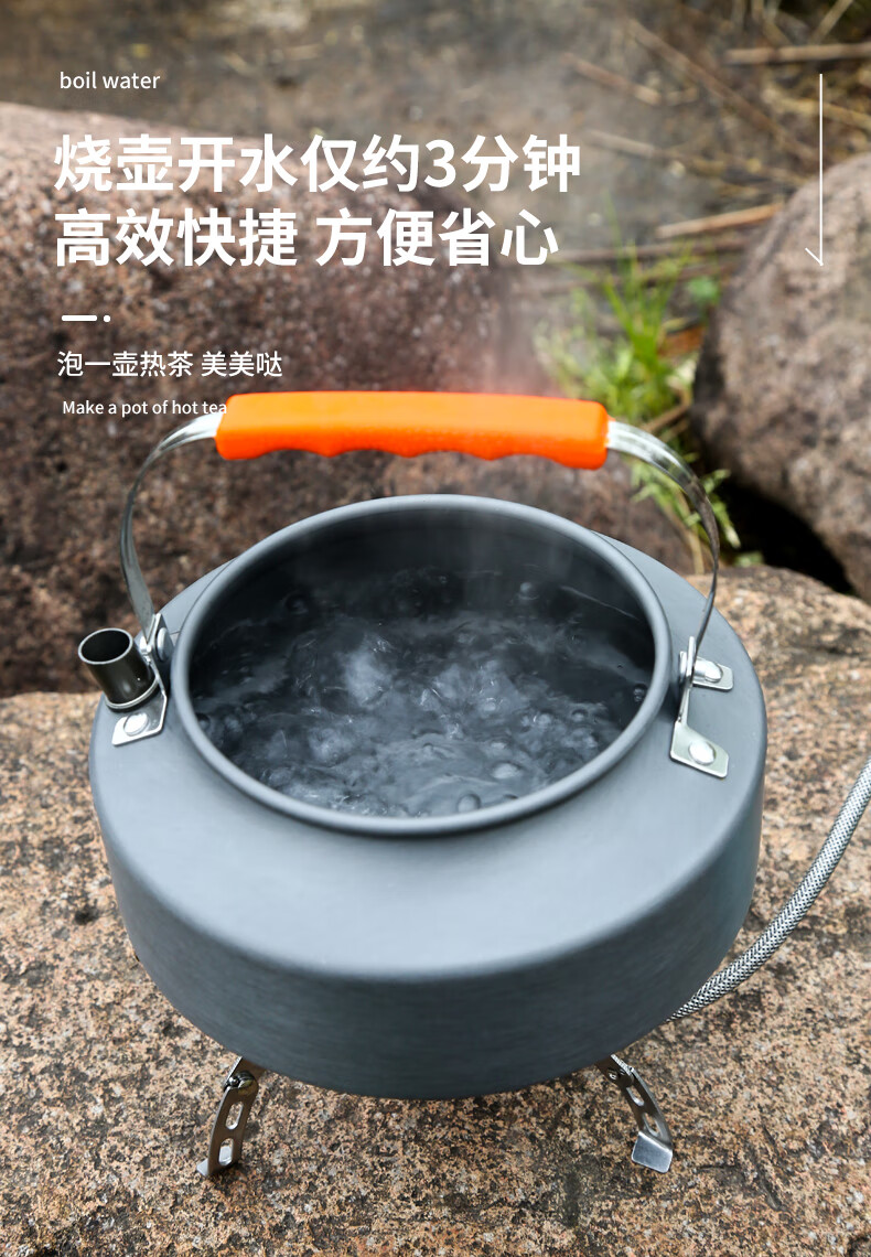 具套装便携卡式炉户外便携式瓦斯炉具防风猛火三头炉头露营折叠高山燃