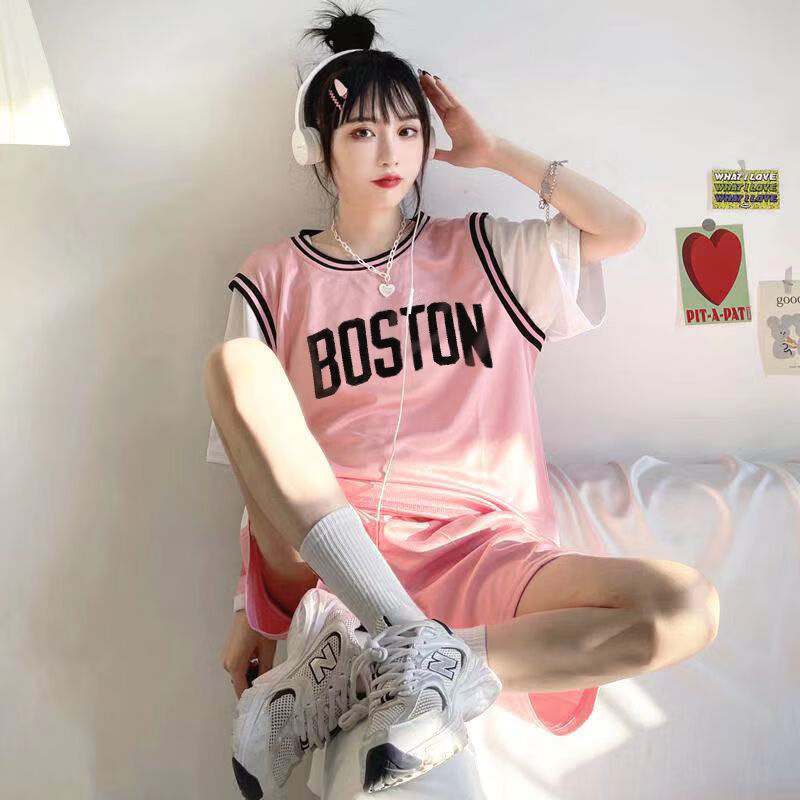 单件套装 定制球号女生篮球服比赛运动休闲团队活动套装女官方旗舰店