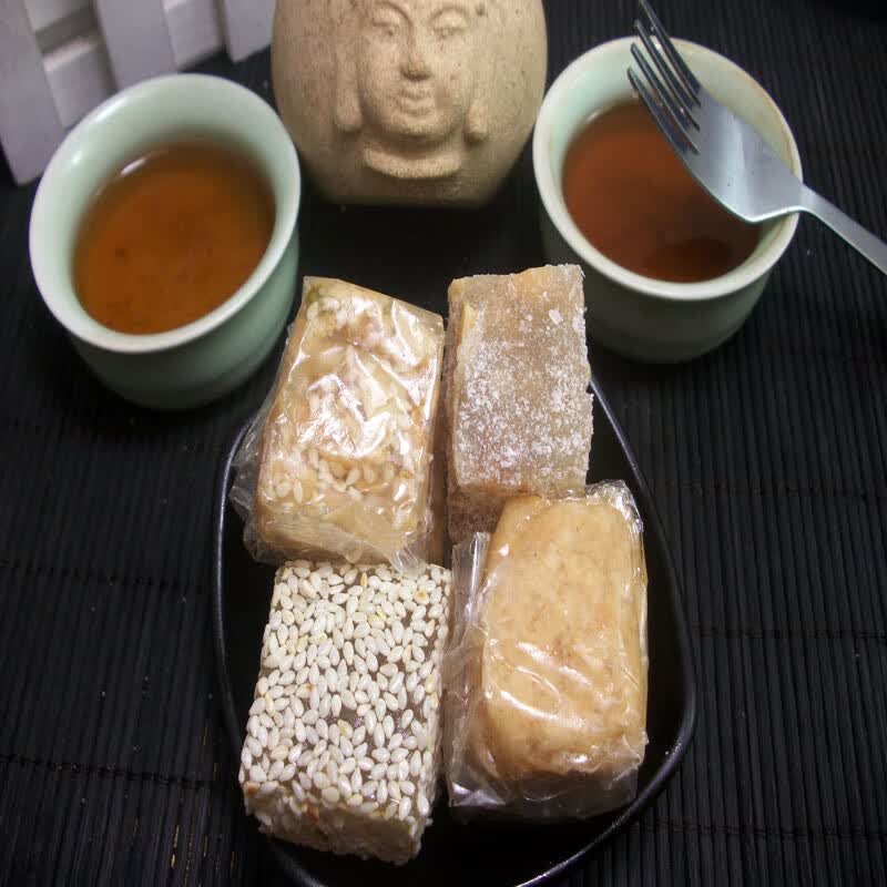 潮汕特产惠来靖海豆辑潮州小吃四锦香糖传统手工糕点休闲茶点零食