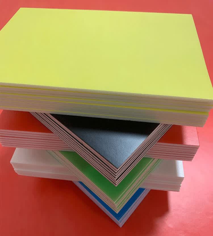 kt板泡沫空白彩色板幼儿园装饰儿童手工模型展板写真海报打印定制黄色