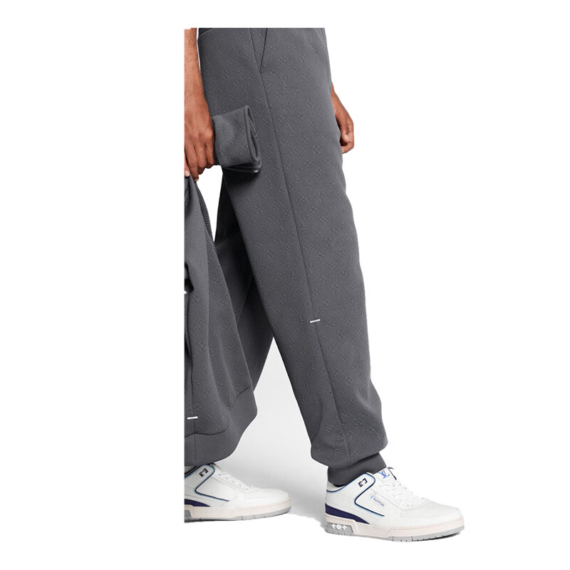 louisvuitton/路易威登男士休闲裤灰色运动裤时尚 灰色 xs