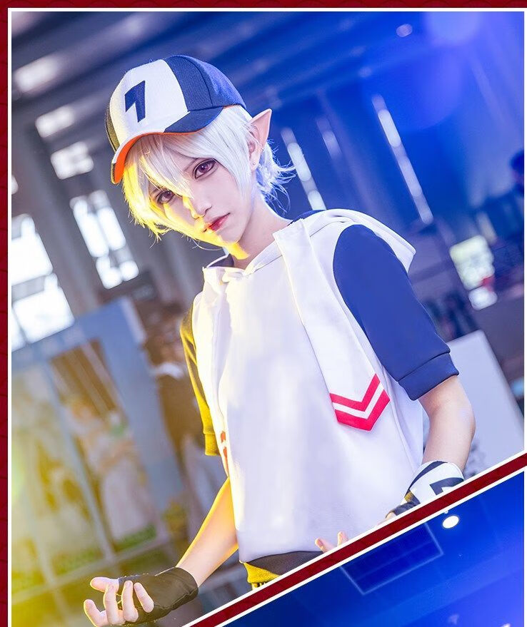 景霸 凹凸世界金cos黑化金cosplay凹凸世界cos男女动漫日假发 女码s金