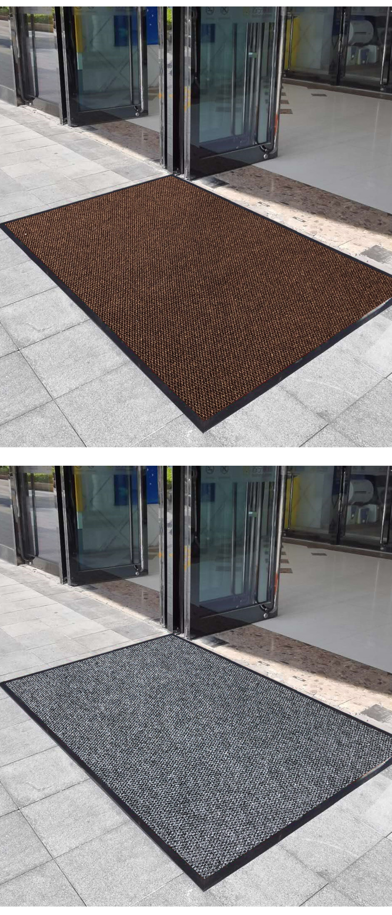 沃歌大门口地毯客厅入户门脚垫商场商用进门地垫酒店门口门垫垫子防滑