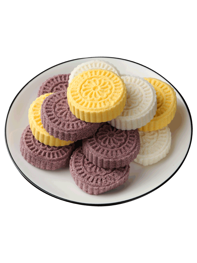 米糕饼无糖精小米黑健康食品山药饼点心小米糕发100块