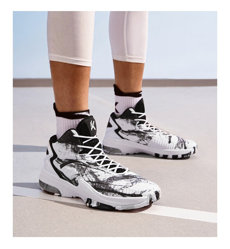 【11预售 kt3 team】安踏篮球鞋男汤普森外场实战耐磨运动鞋中帮皮网