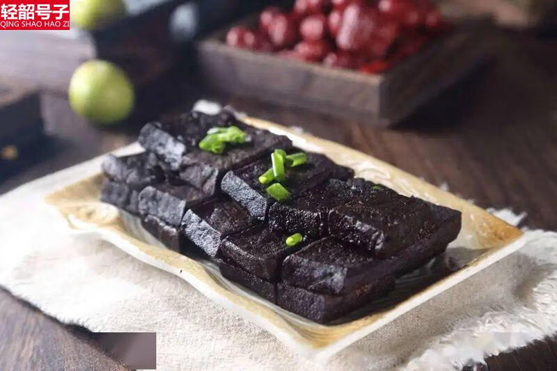 黑豆腐干苏州特产素食零食咸甜味吴江黑豆干240克袋装