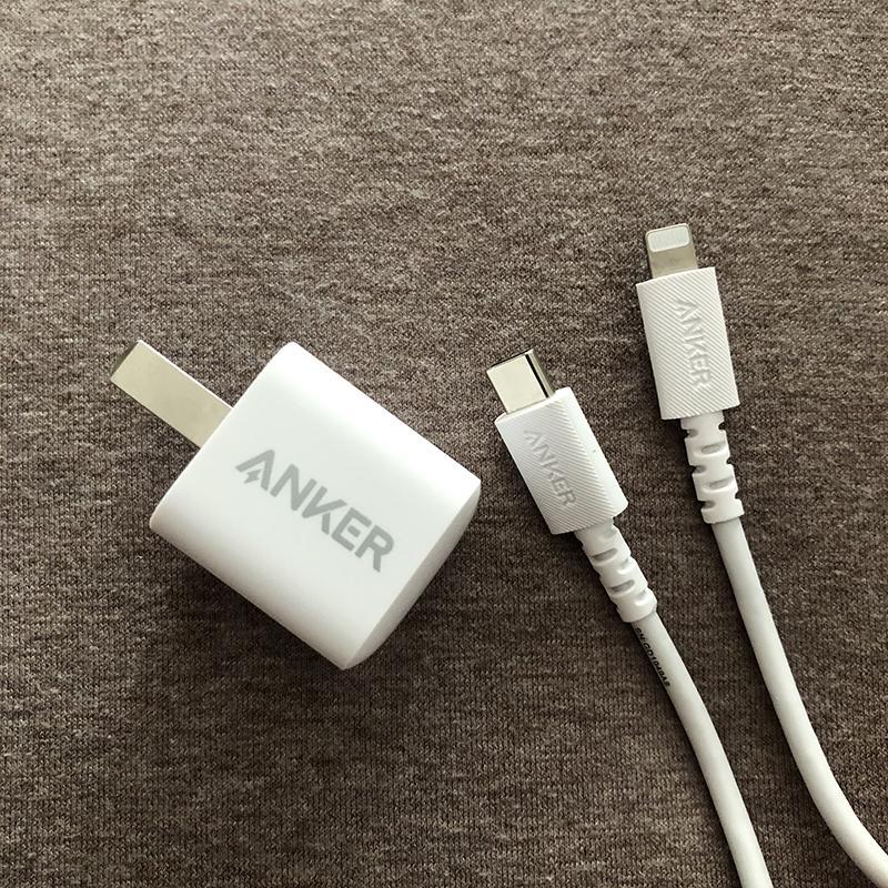 小巧nano苹果12promax手机充电器pd快充20w快速充电头升级黑色09米pd