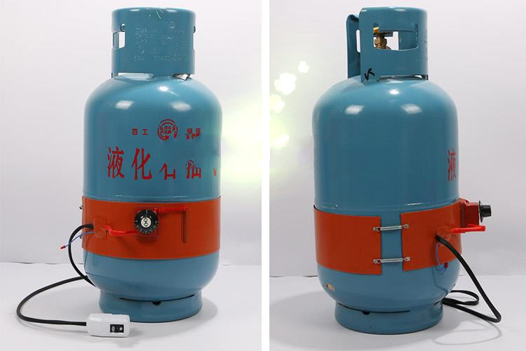 定製液化氣瓶鋼瓶加熱帶 煤氣罐加熱帶 15kg/50kg加熱帶硅橡 5kg罐用7