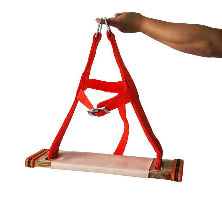 蜘蛛人防坠落安全带坐板高空作业安全绳吊板外墙清洗防护加厚座板