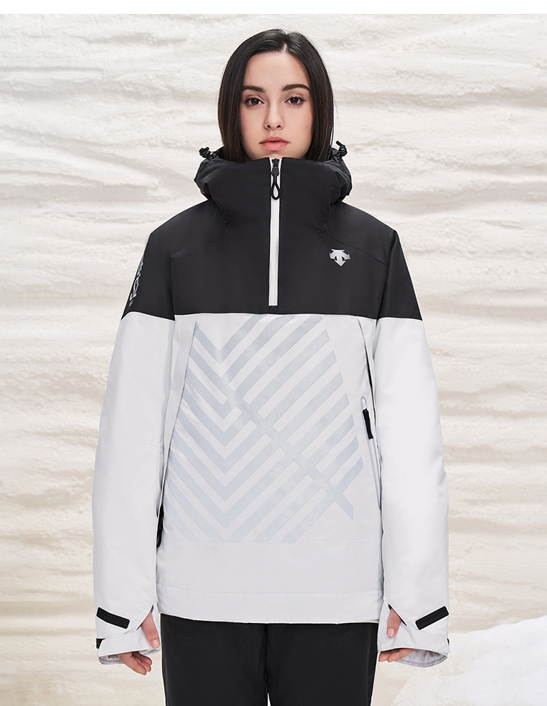 descente迪桑特陈伟霆同系列款男女同款单板滑雪服d1443osj01经典黄ye