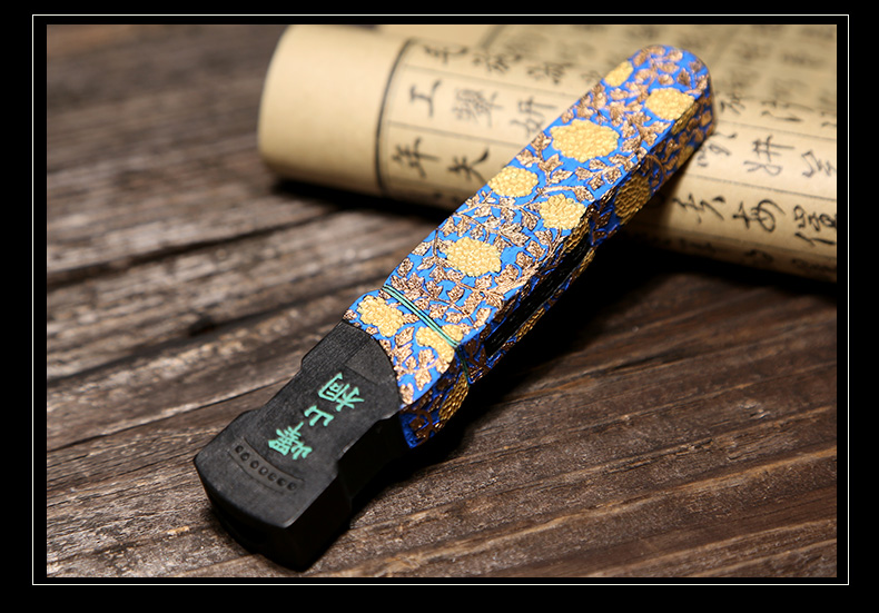 屯溪胡开文墨条油烟琴墨大气书法作品国画专用墨锭墨块油烟墨块桐油鹿