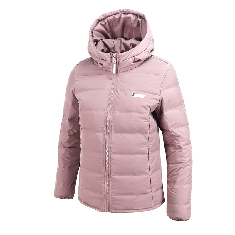 361度女装羽绒服女2021年冬季新款运动服361轻薄款羽绒外套4314基础黑