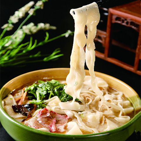 河南烩面片新鲜面胚特产鲜面条板面挂面酱料烩面片20片3斤送4包烩面料