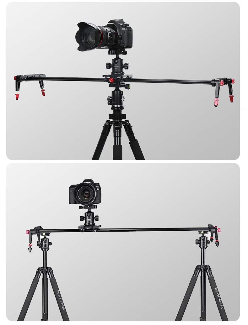 单反摄影滑轨摄像机滑轨手机拍摄摄影轨道相机阻尼小滑轨微移延时摄影