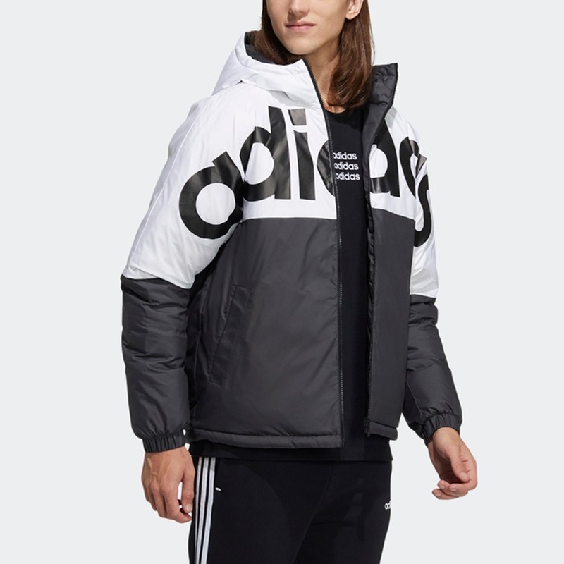 adidas阿迪达斯男装2021冬季新款neo保暖舒适运动羽绒服h45282 h45282