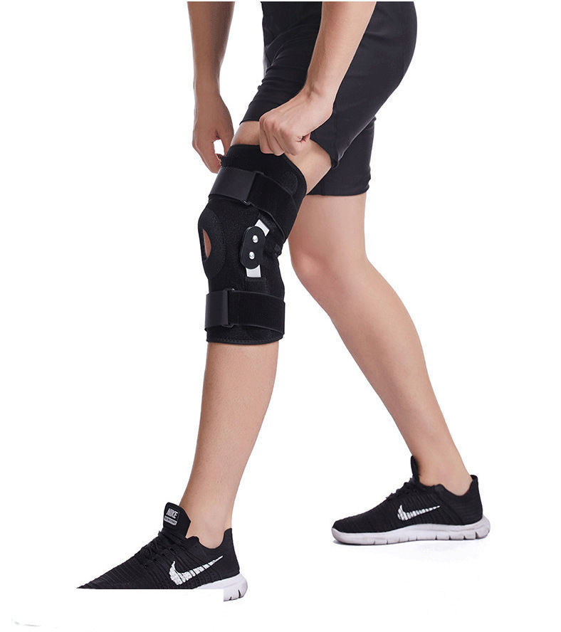 医用护膝韧带拉伤半月板损伤护固定膝关节保护膝盖支架护具均码 男款