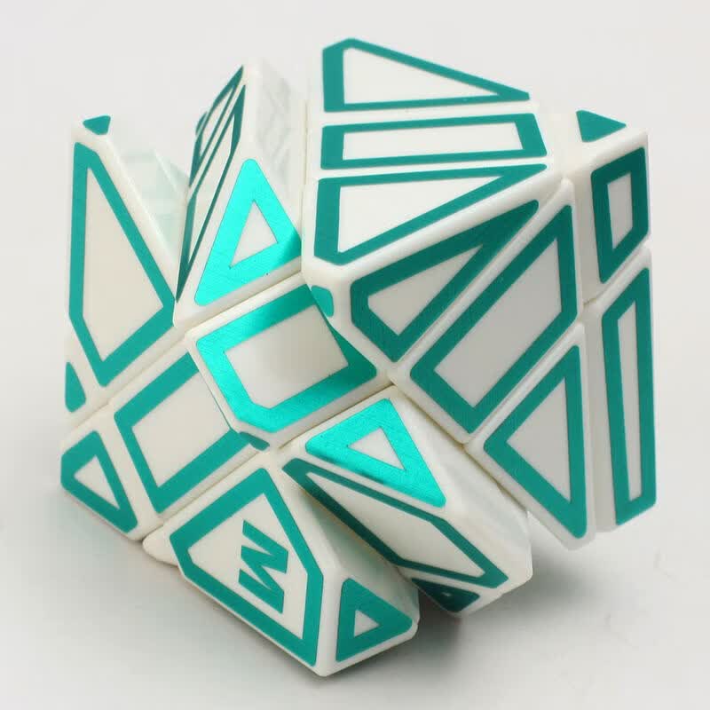 2022新款鬼魔魔方难烧脑3三阶鬼魔魔方方寸碳纤维异形魔方顺滑学生