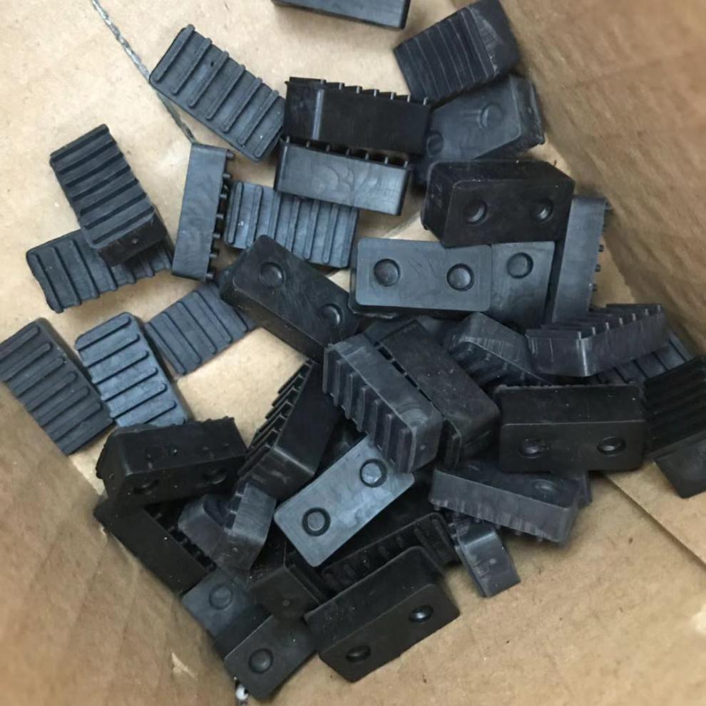 玻璃垫块铝合金塑钢门窗玻璃垫块橡胶垫块玻璃垫片厚6810mm茵之阙厚