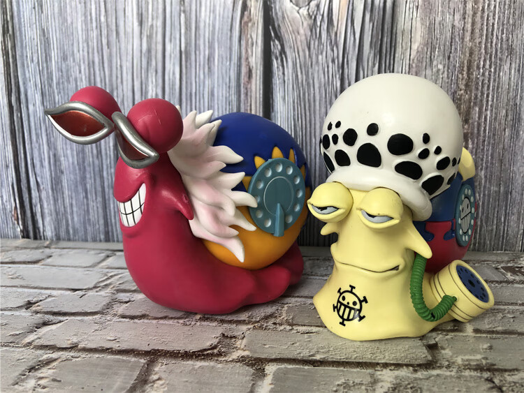 海贼王电话虫海贼王路飞艾斯明哥电话虫车载摆件周边 生日礼物 套限量