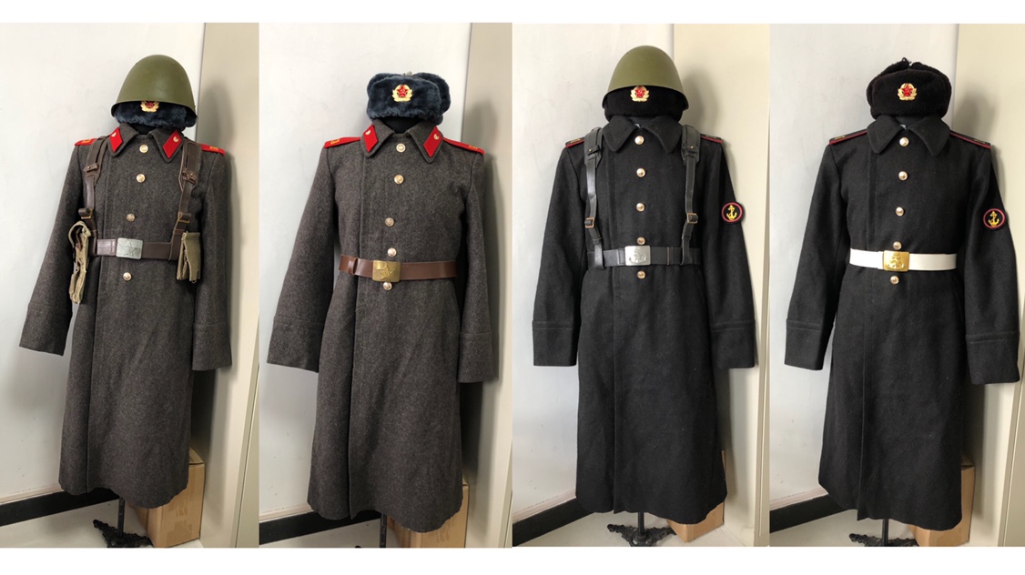 苏联保暖大衣时期海陆空士并冬季呢大衣透明海兵485